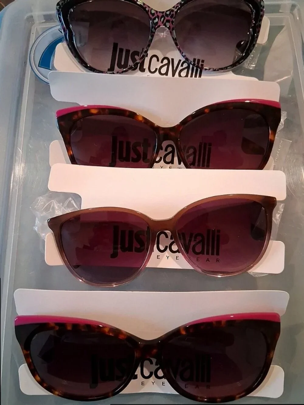 Just Cavalli Eye Wear Sunglasses Lot Of 4. New